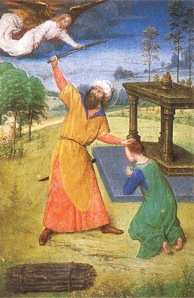 Marmion, Simon The Sacrifice of Isaac oil painting picture
